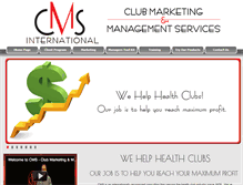 Tablet Screenshot of cmsclubweb.com